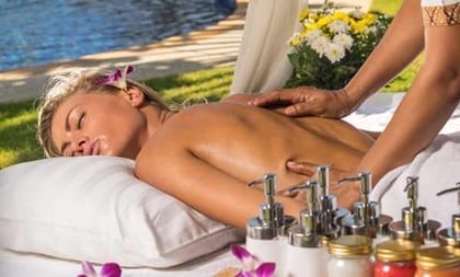 Enjoy private in villa massage and spa services