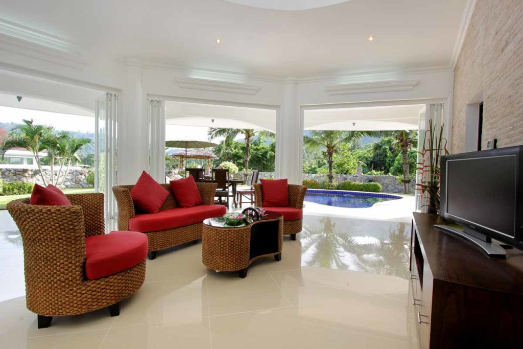 Villa Orchid Living Room